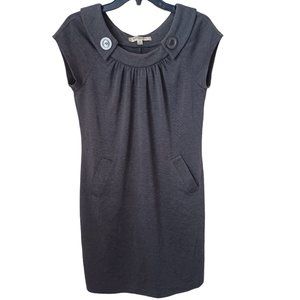 Evan Picone Gray Dress With Pockets Size 4